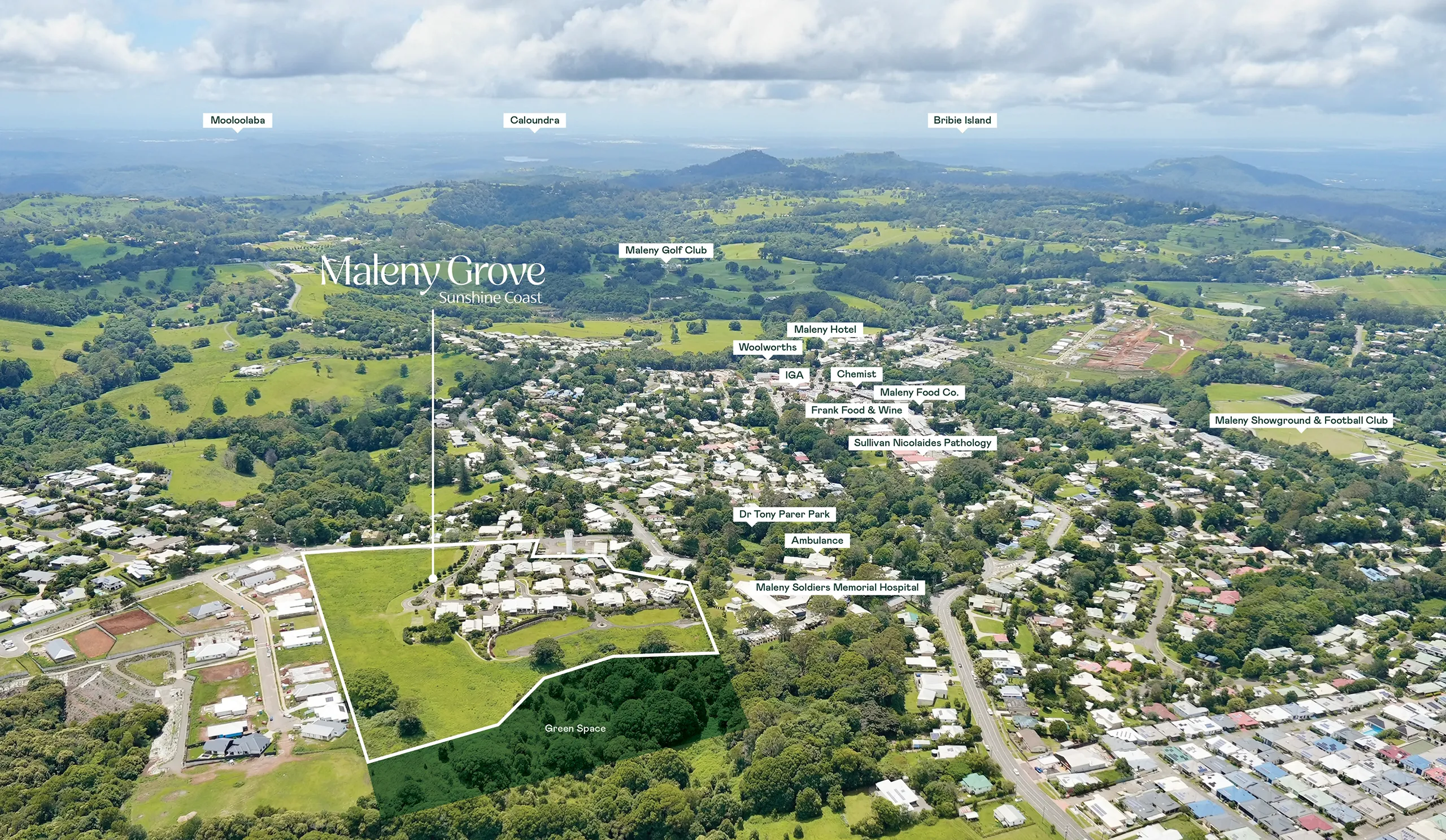 Maleny Grove Aerial