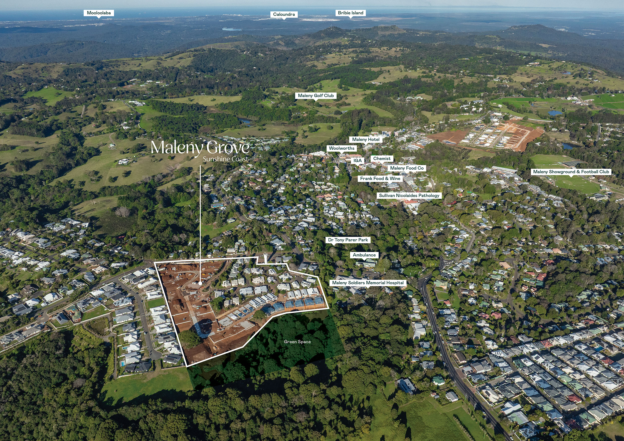 Maleny Grove Aerial